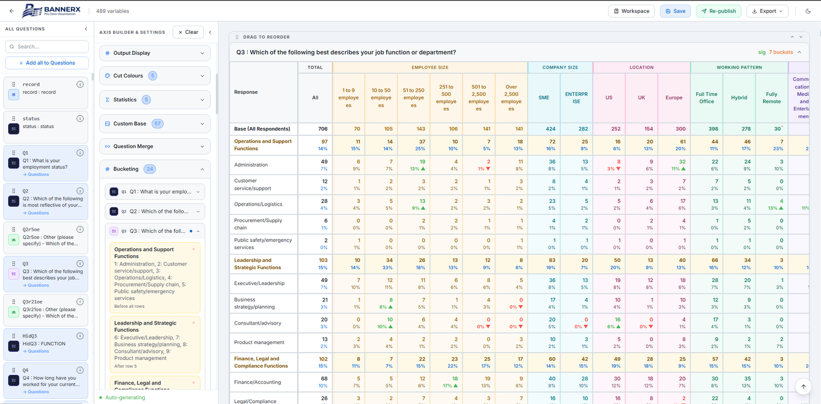 BannerX Dashboard